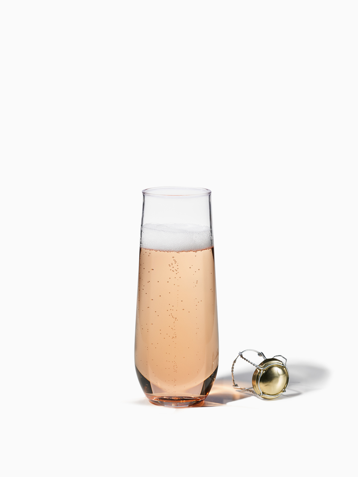 RESERVE 9oz Stemless Champagne Tritan Copolyester Glass - Bulk