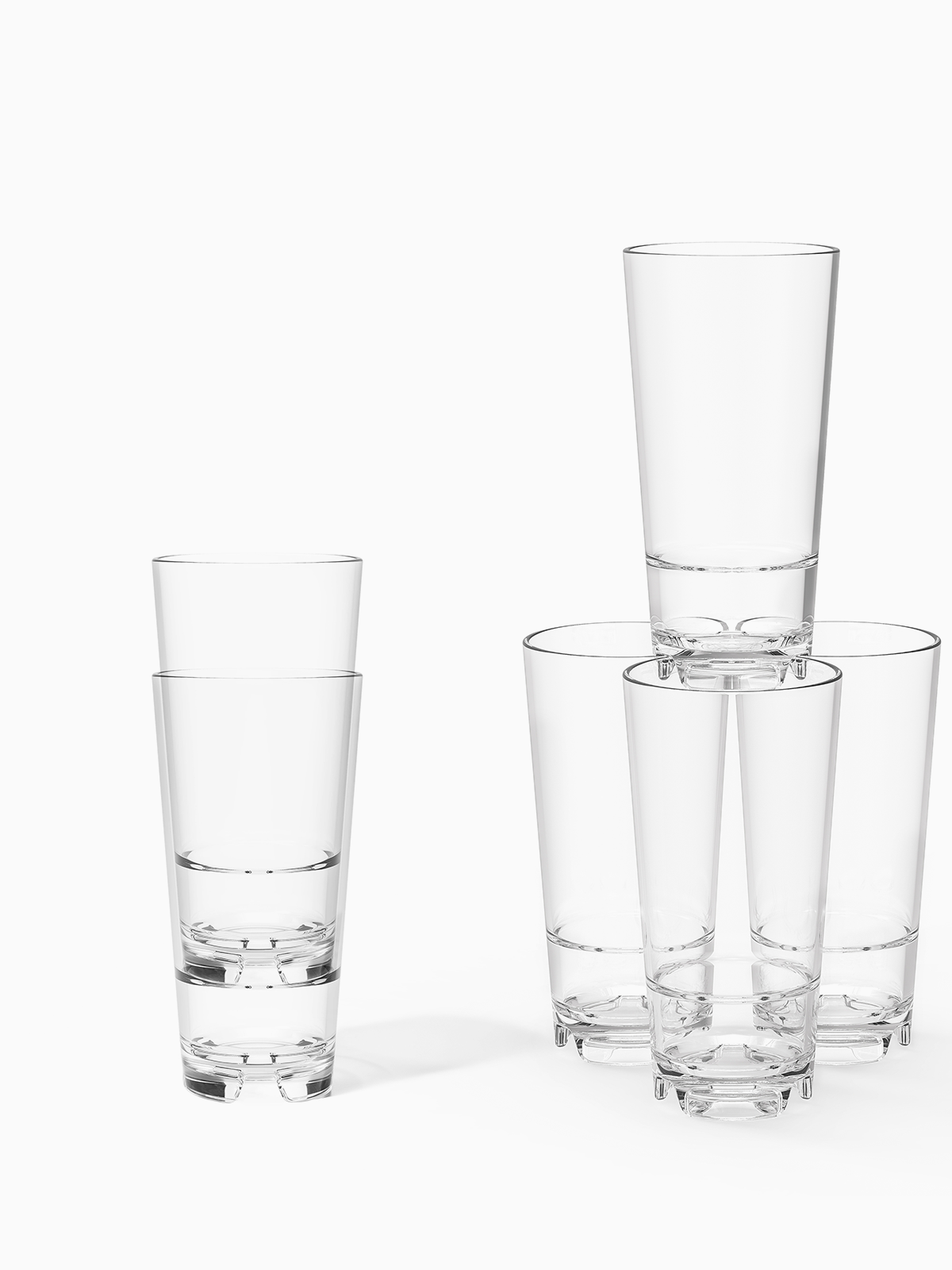 RESERVE 20oz Stackable Cooler Tritan Copolyester Glass - Bulk