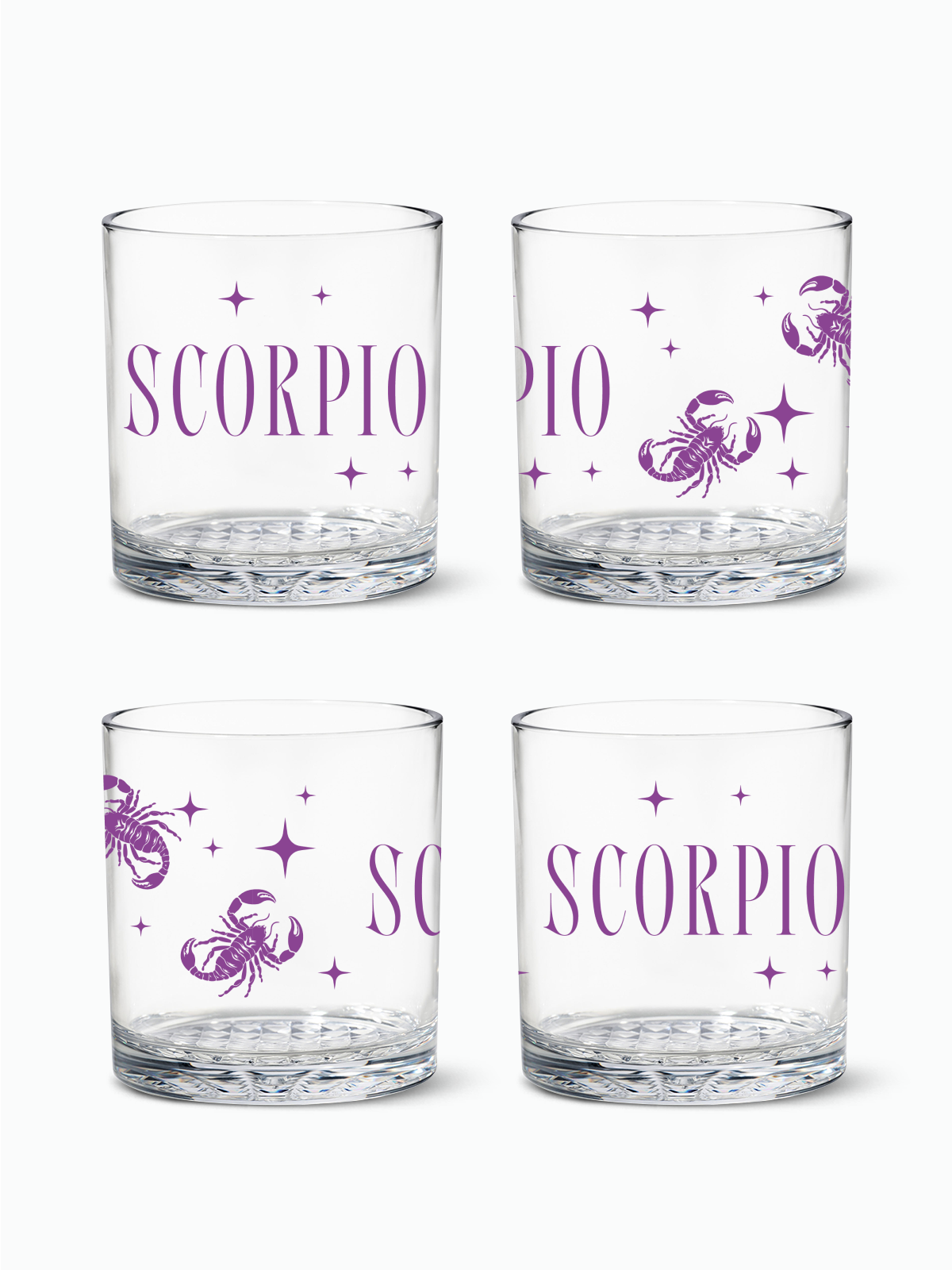 Scorpio - RESERVE 12oz Old Fashioned Tritan Copolyester Glass