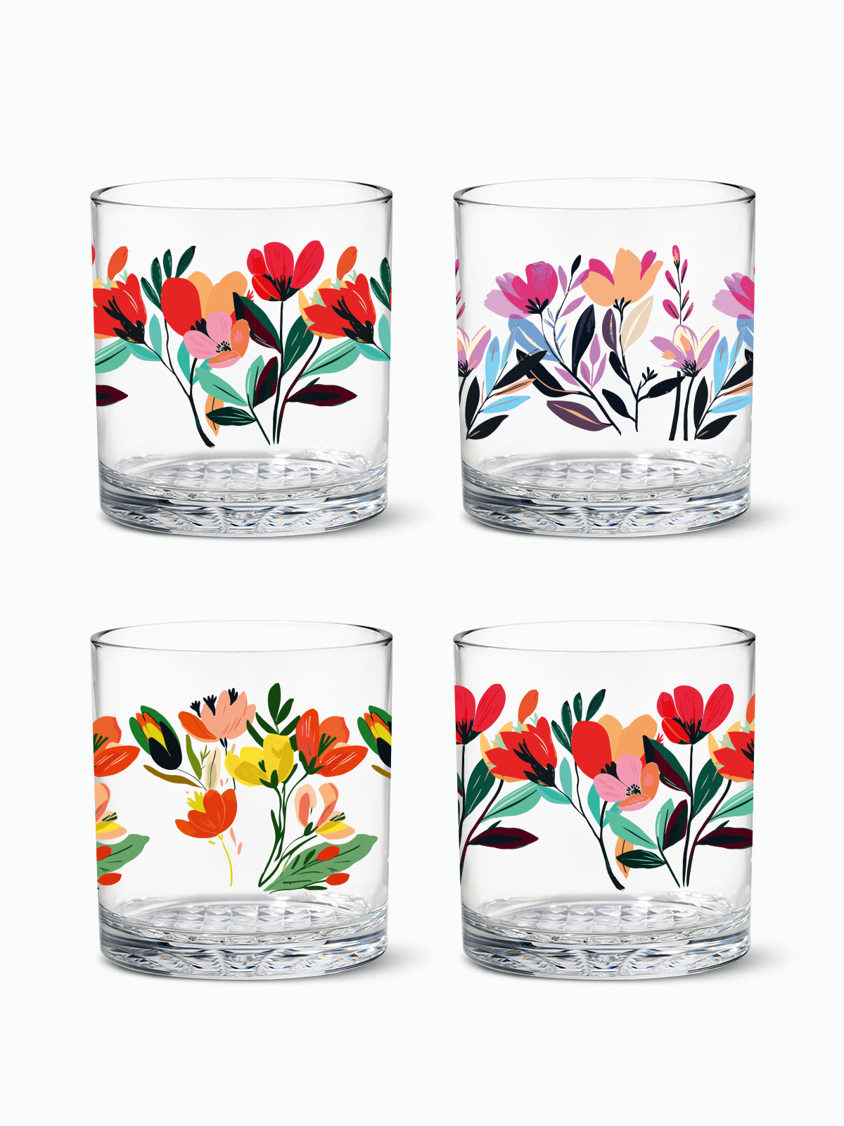 The Garden Gala - RESERVE 12oz Old Fashioned Tritan Copolyester Glass
