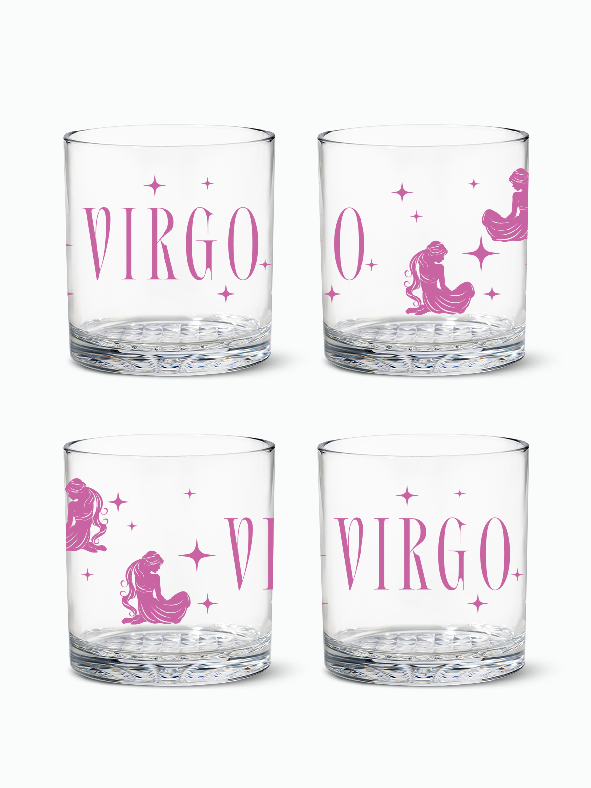Virgo - RESERVE 12oz Old Fashioned Tritan Copolyester Glass