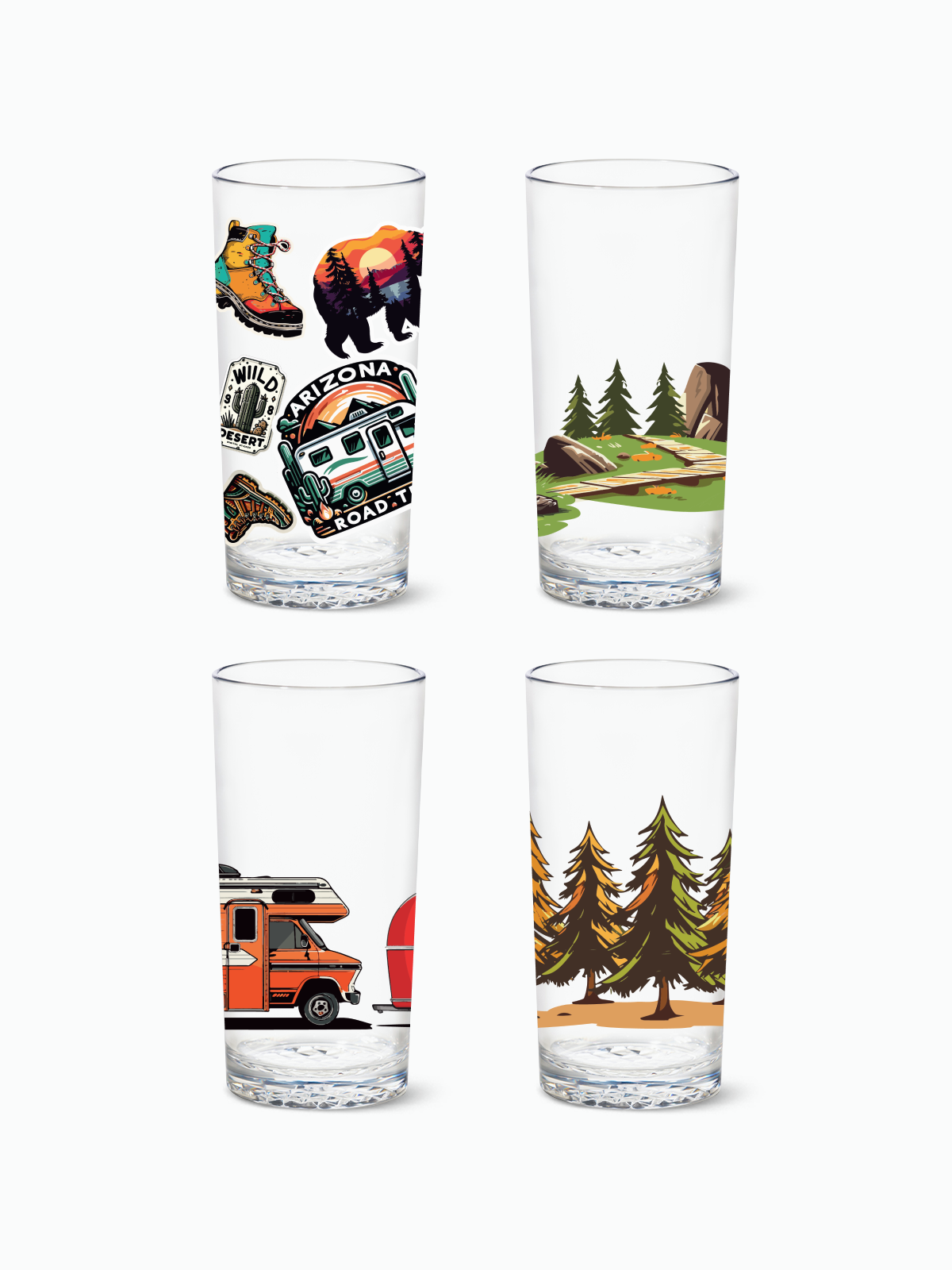 Camp 2.0 - RESERVE 14oz Highball Tritan Copolyester Glass