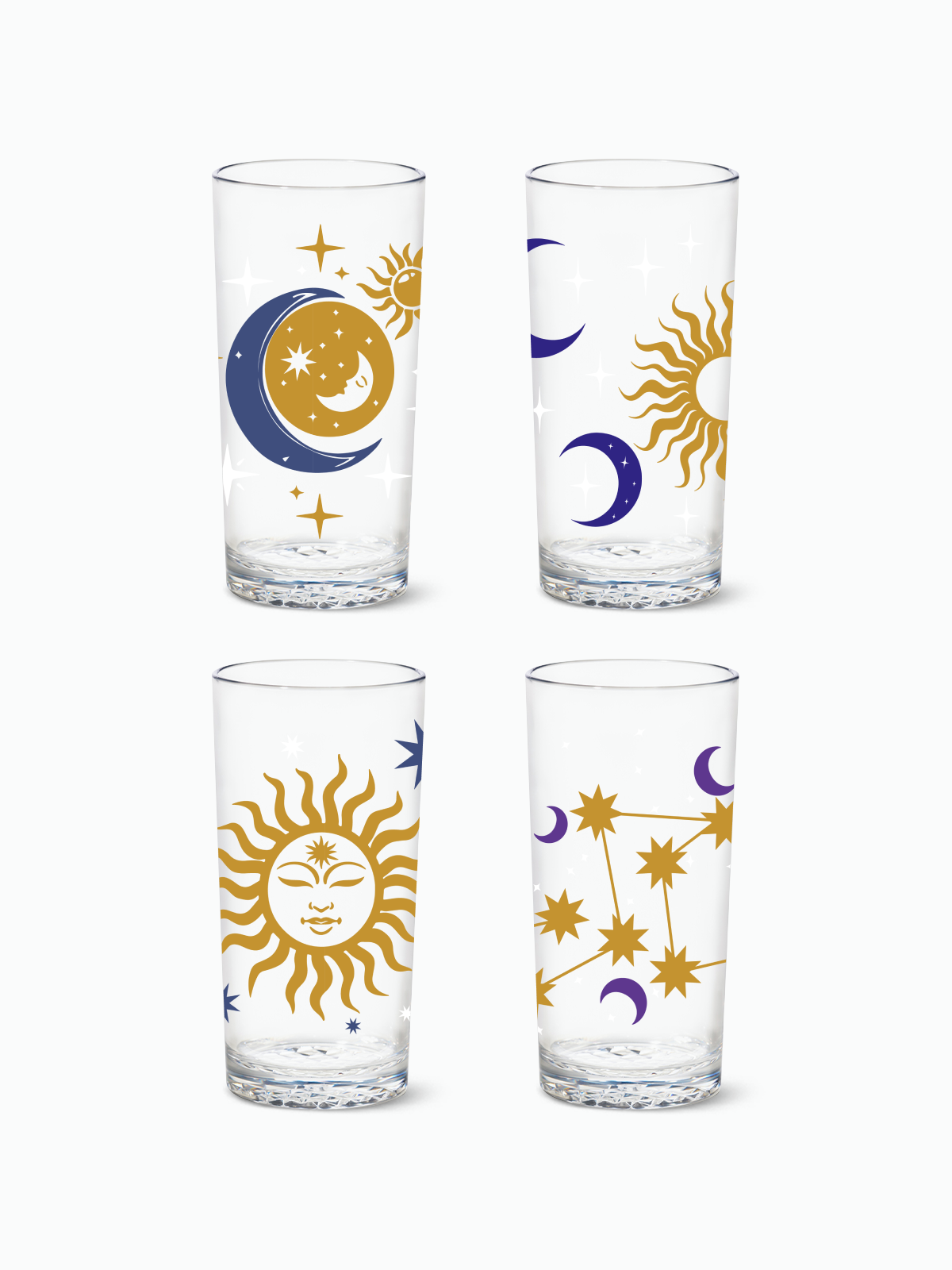 Celestial Sky 2.0 - RESERVE 14oz Highball Tritan Copolyester Glass