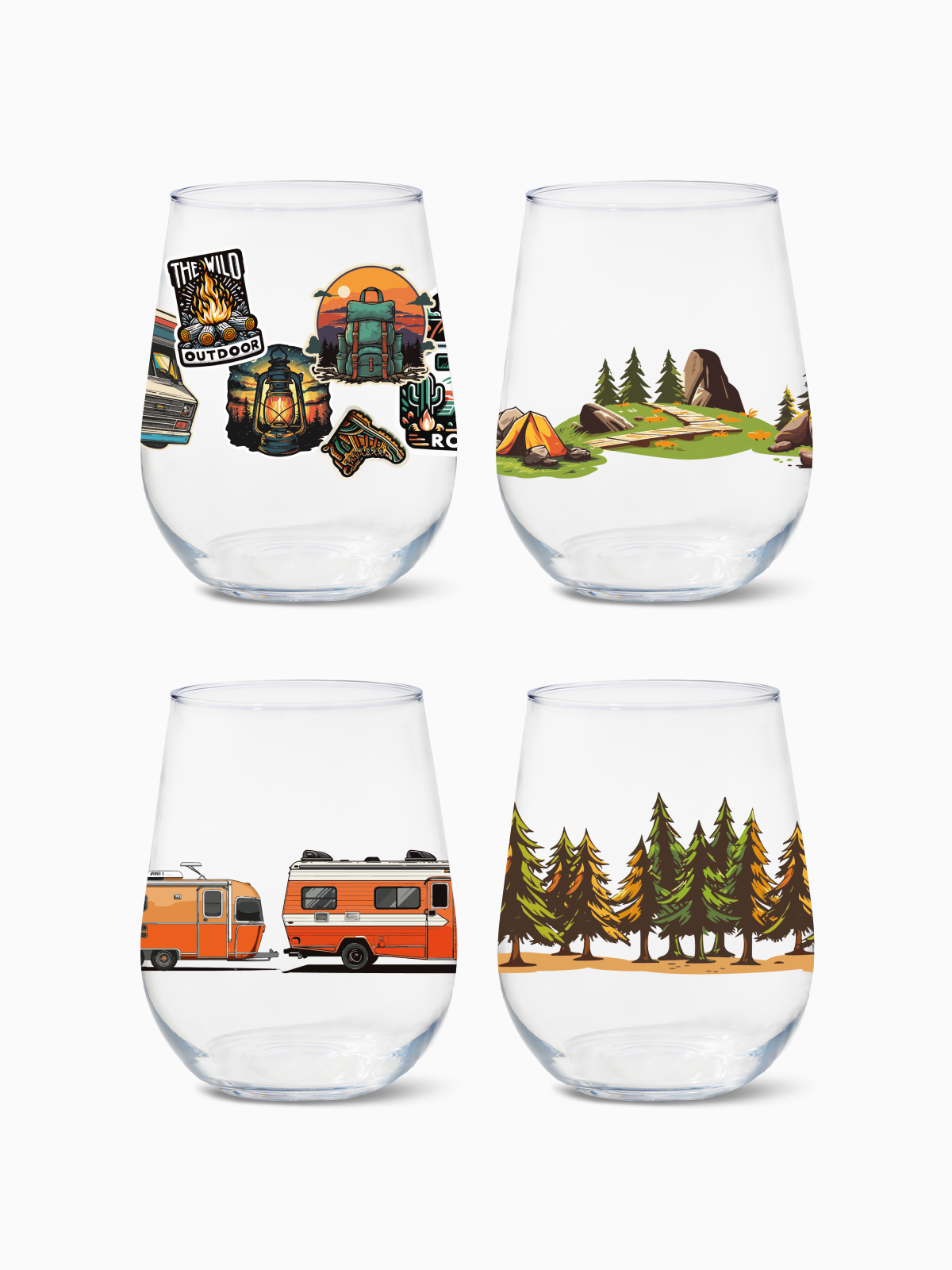 Camp - RESERVE 16oz Stemless Wine Tritan Copolyester Glass