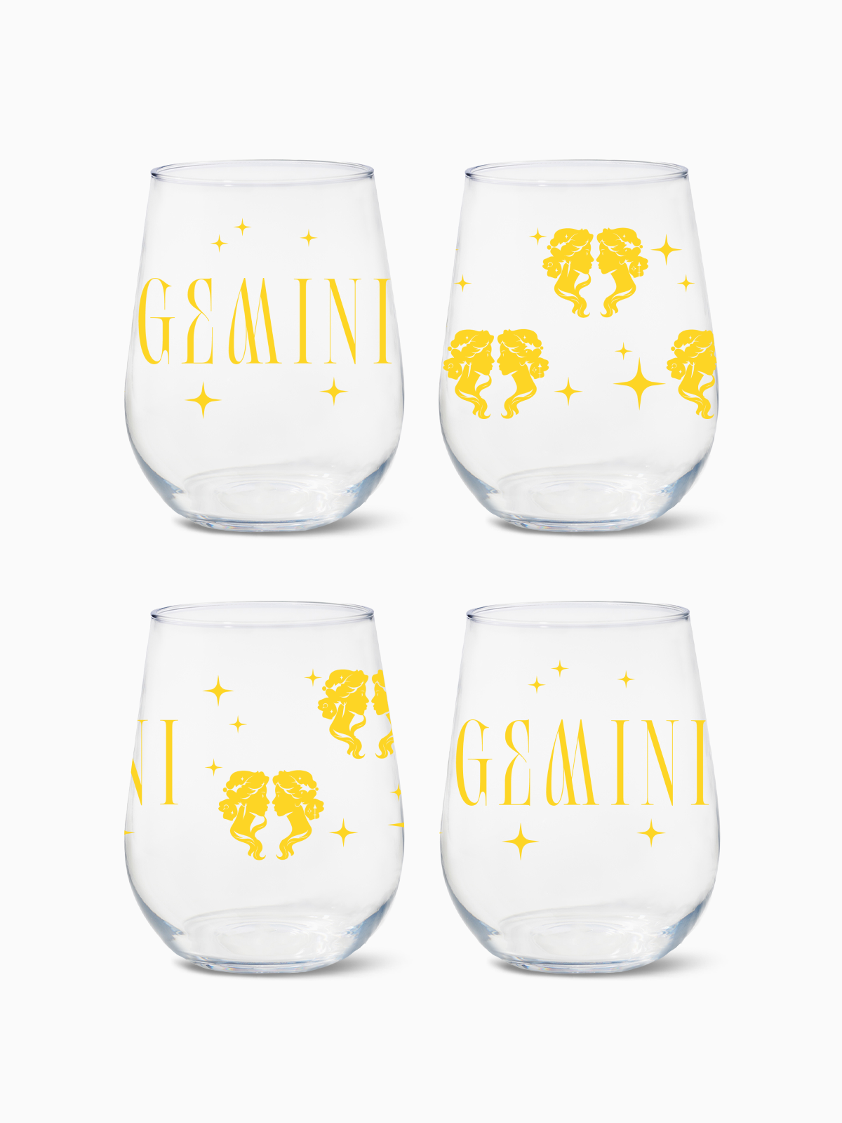 Gemini - RESERVE 16oz Stemless Wine Tritan Copolyester Glass