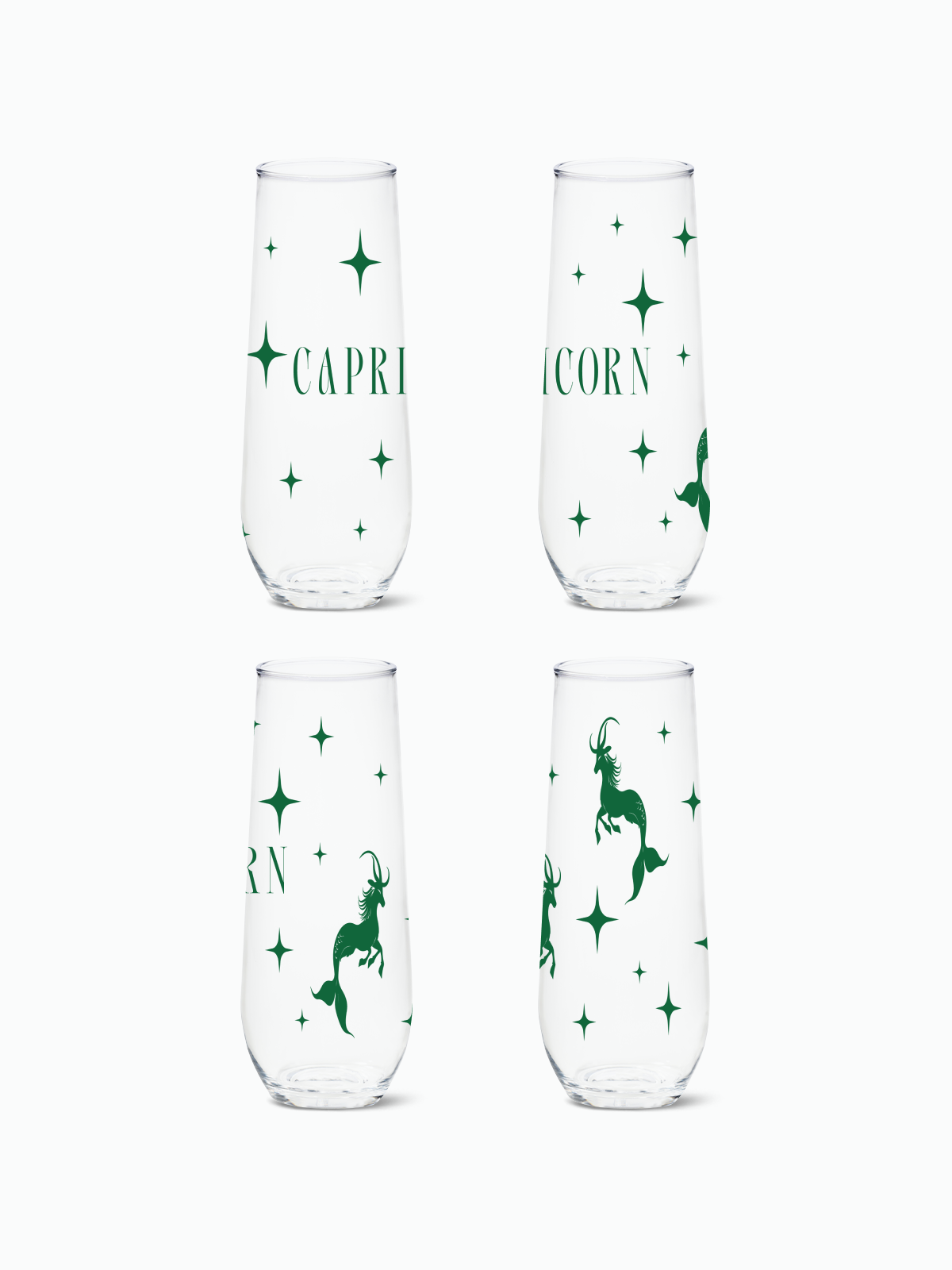 Capricorn 2.0 - RESERVE 9oz Stemless Champagne Tritan Copolyester Glass