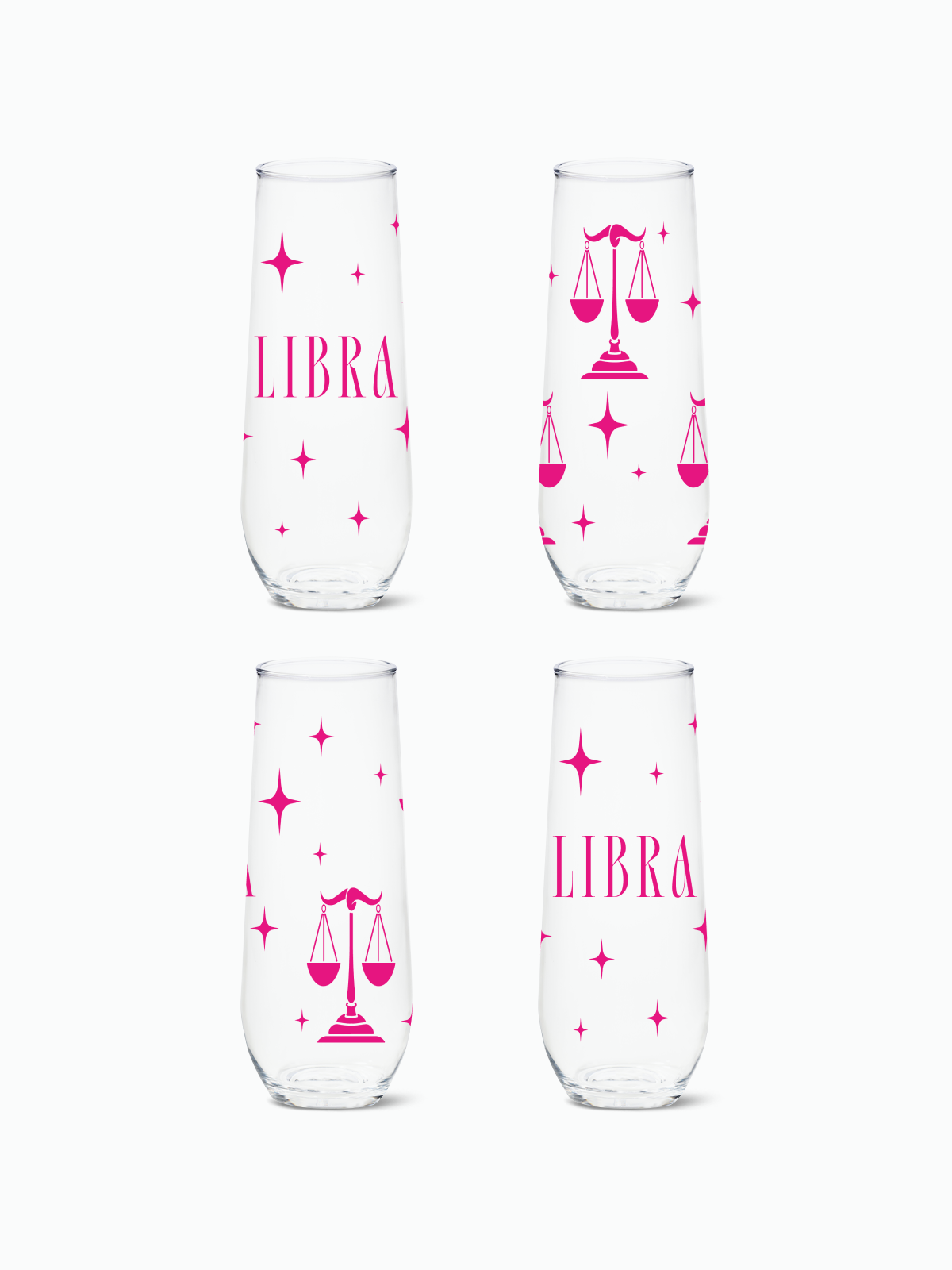 Libra 2.0 - RESERVE 9oz Stemless Champagne Tritan Copolyester Glass