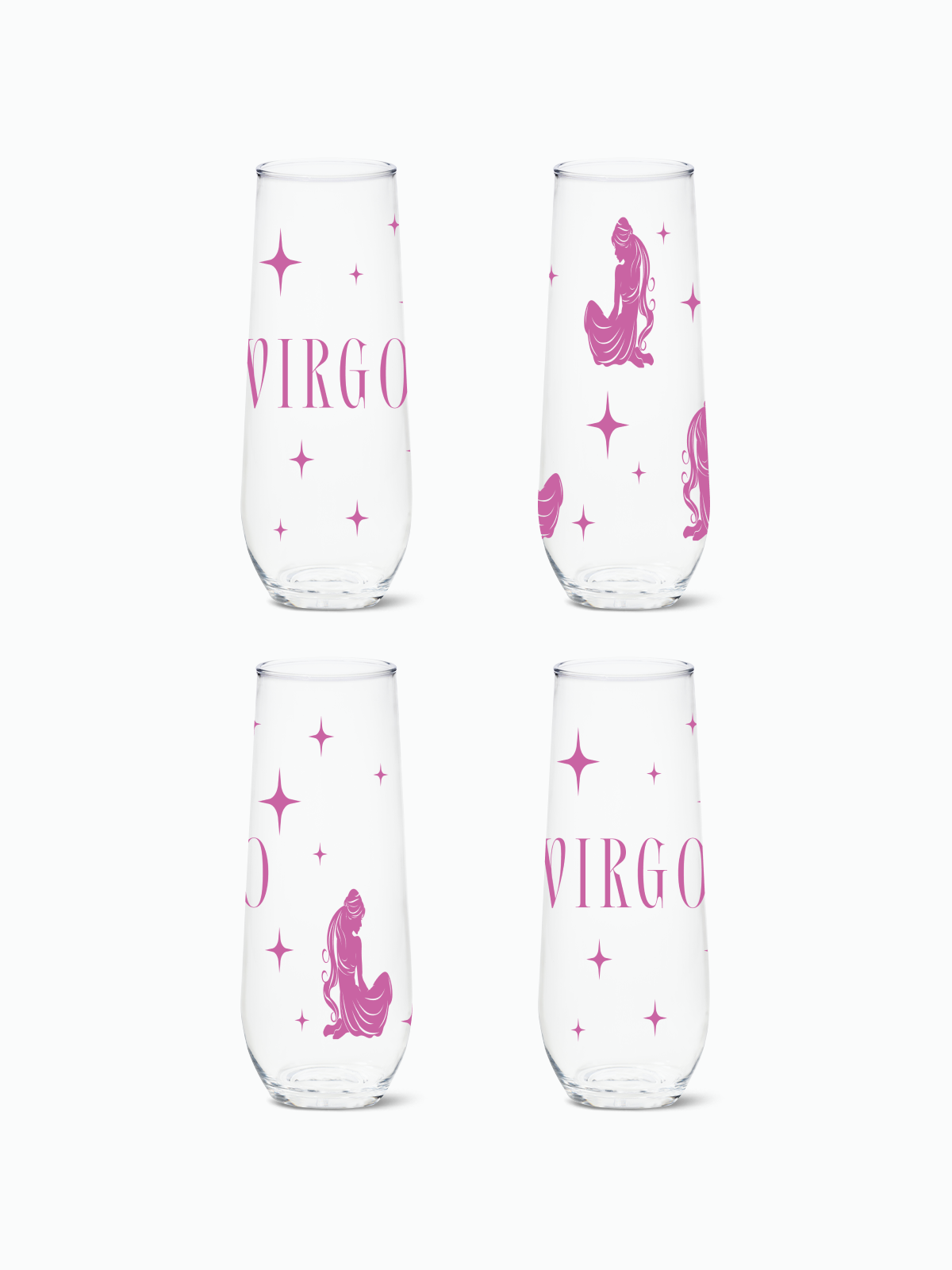 Virgo 2.0 - RESERVE 9oz Stemless Champagne Tritan Copolyester Glass