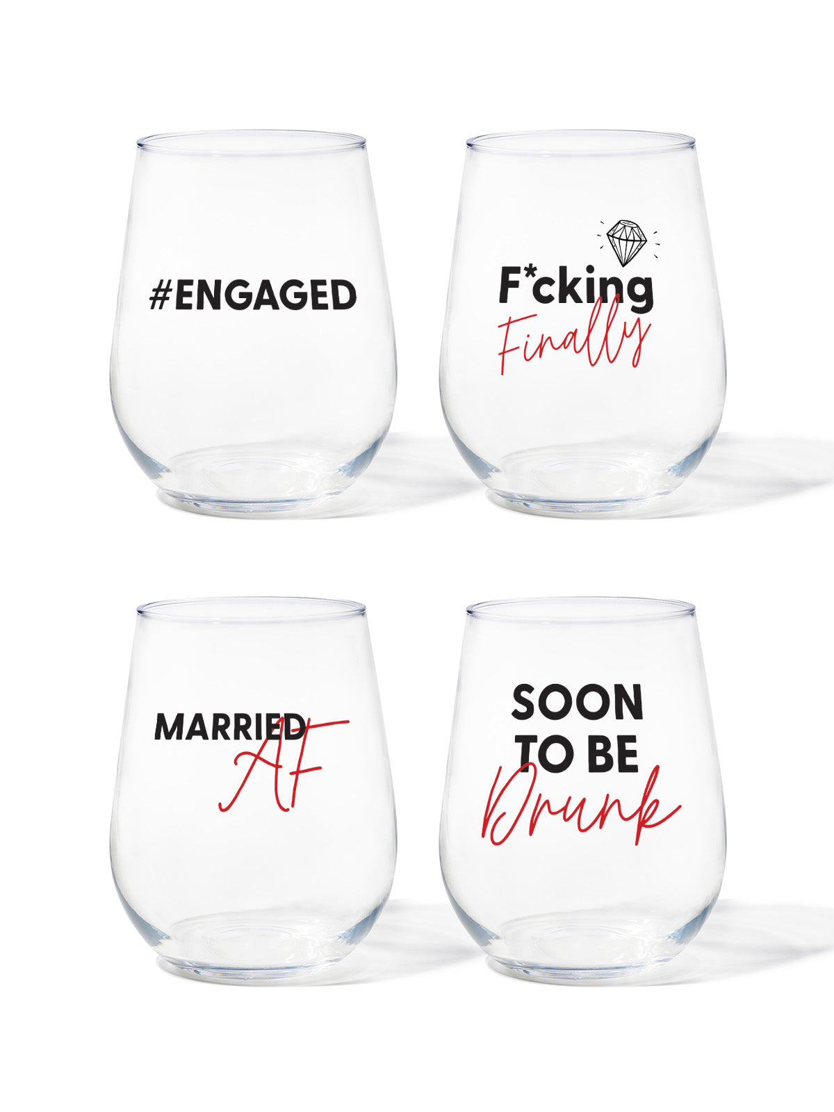 Bachelorette - RESERVE 16oz Stemless Wine Tritan Copolyester Glass