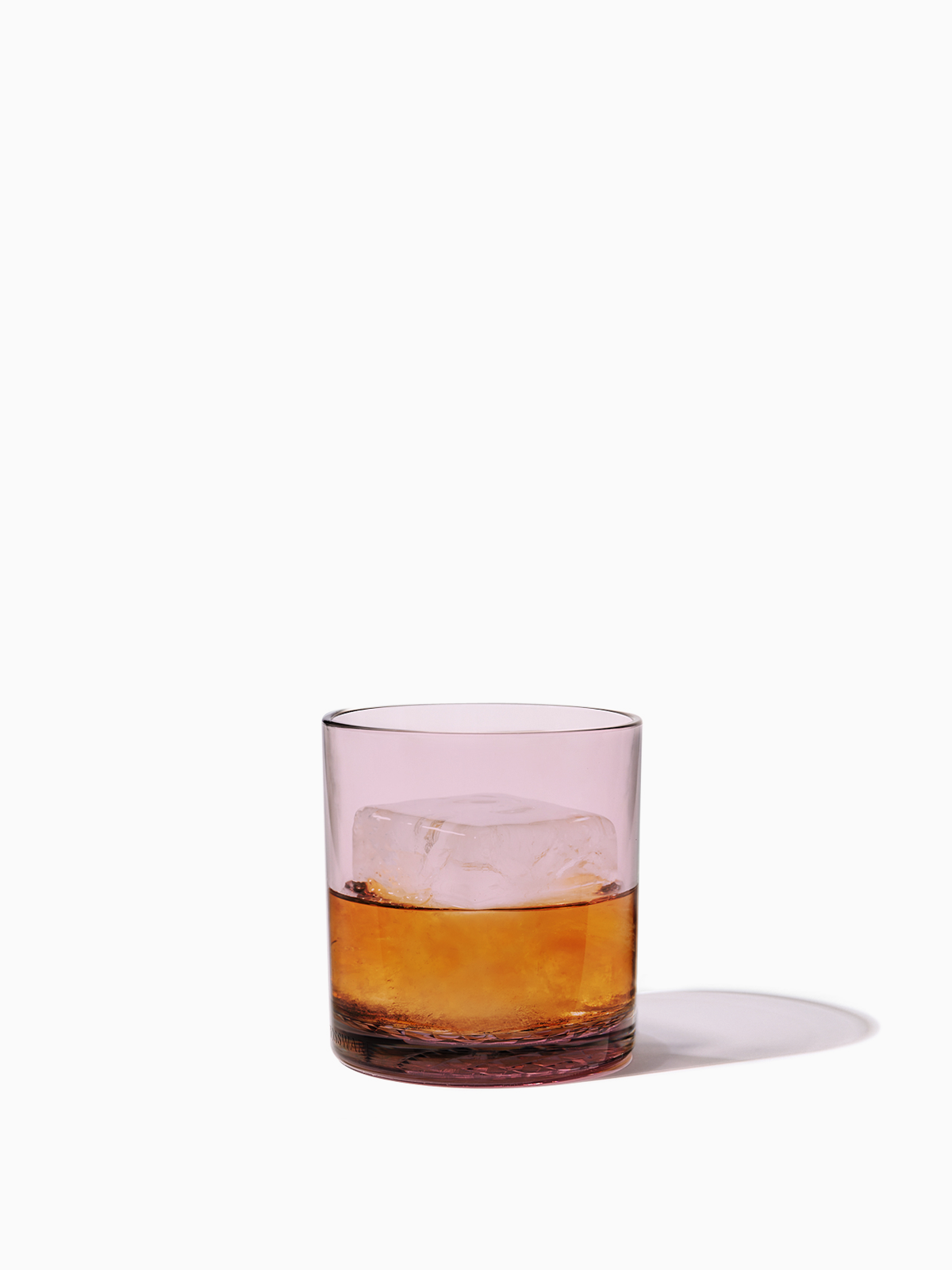 RESERVE 12oz Old Fashioned Color Series Tritan Copolyester Glass Blush