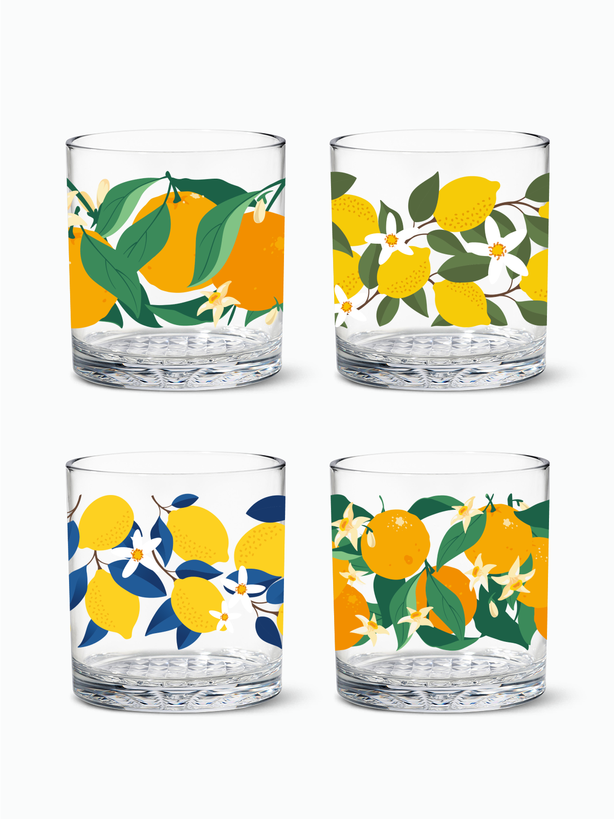 Citrus - RESERVE 12oz Old Fashioned Tritan Copolyester Glass