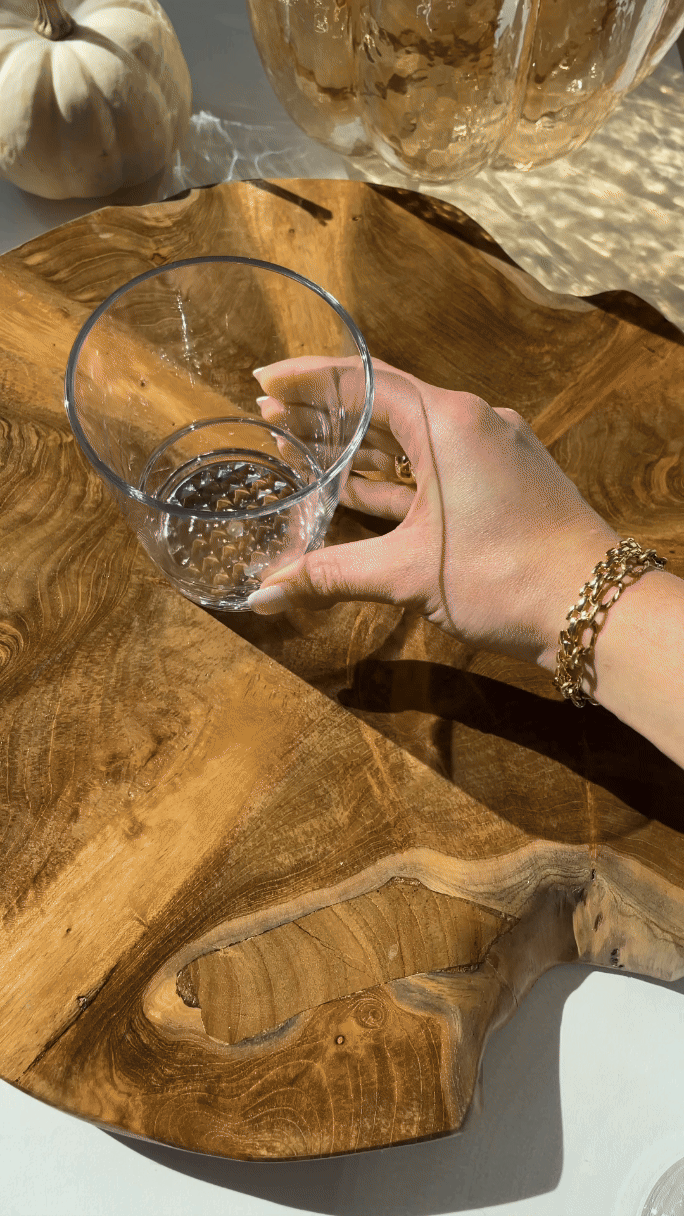 RESERVE 12oz Diamond Double Old Fashioned Tritan Copolyester Glass - Bulk