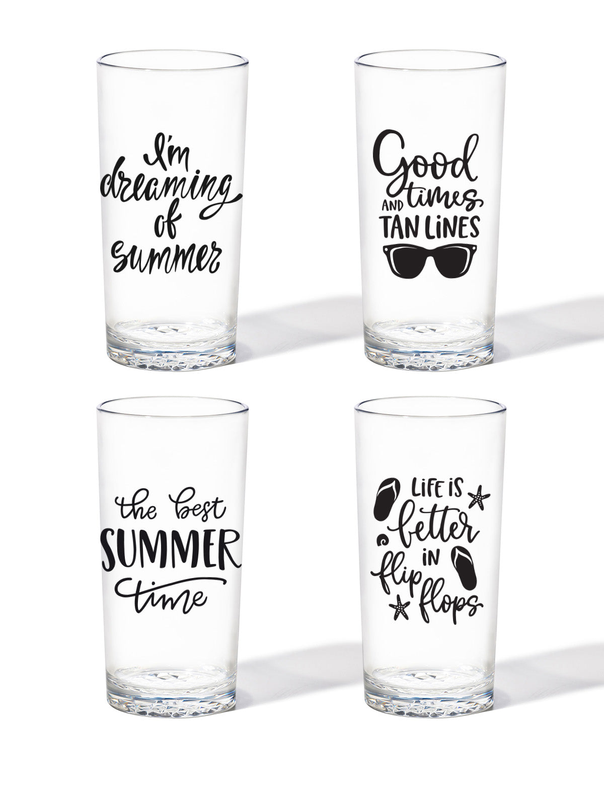 Summer Sips Series 2 - RESERVE 14oz Highball Tritan Copolyester Glass