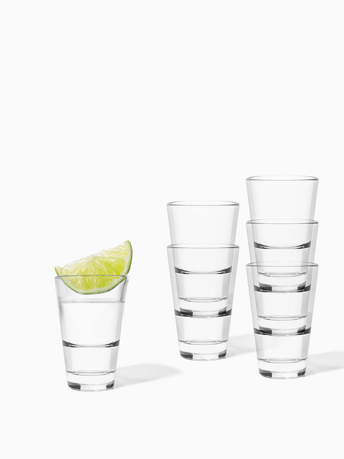 RESERVE 1.5oz Stackable Shot Tritan Copolyester Glass - Bulk