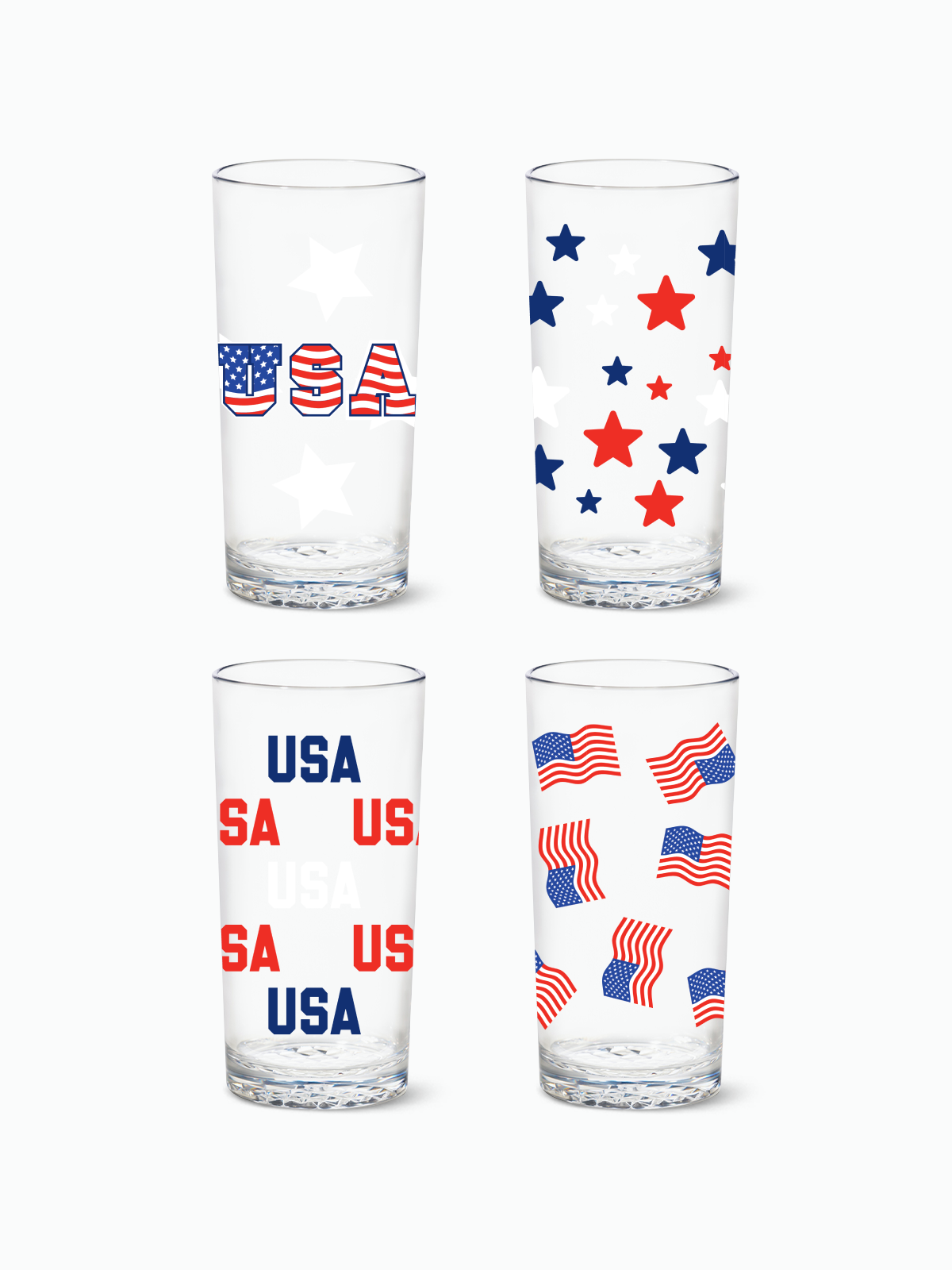 American Pride 2.0 - RESERVE 14oz Highball Tritan Copolyester Glass