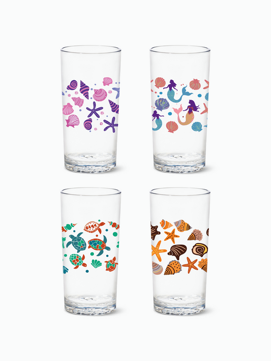 Coastal Charm - RESERVE 14oz Highball Tritan Copolyester Glass