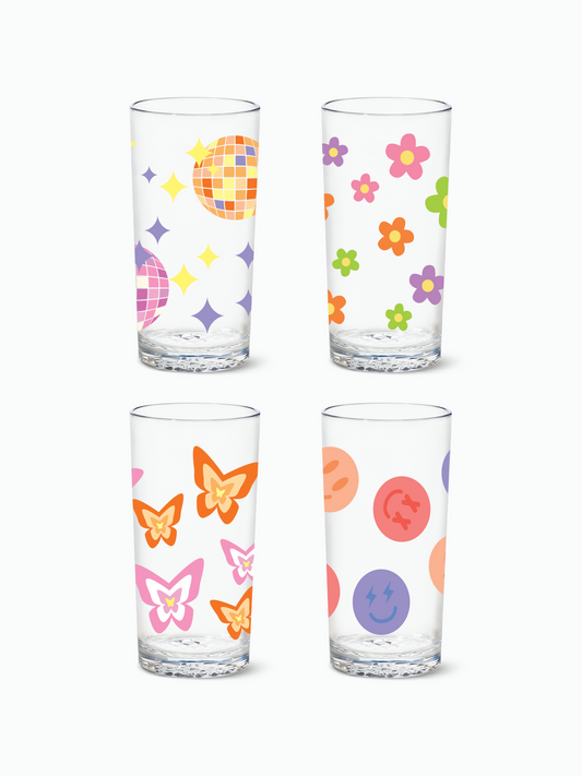 Disco Party 2.0 - RESERVE 14oz Highball Tritan Copolyester Glass