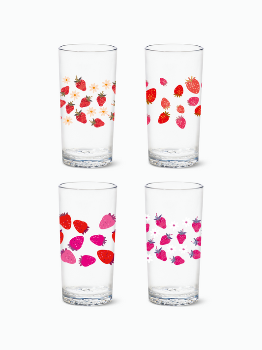 Strawberry Bliss - RESERVE 14oz Highball Tritan Copolyester Glass