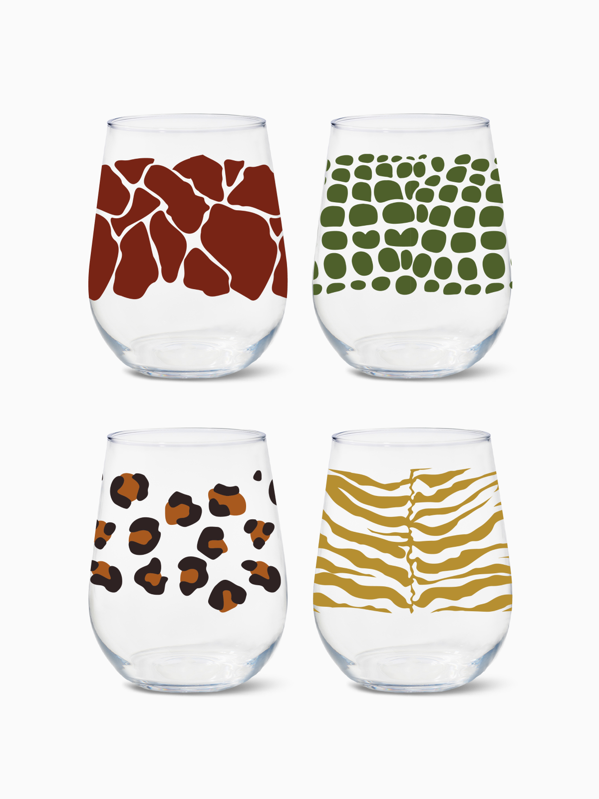 Safari - RESERVE 16oz Stemless Wine Tritan Copolyester Glass