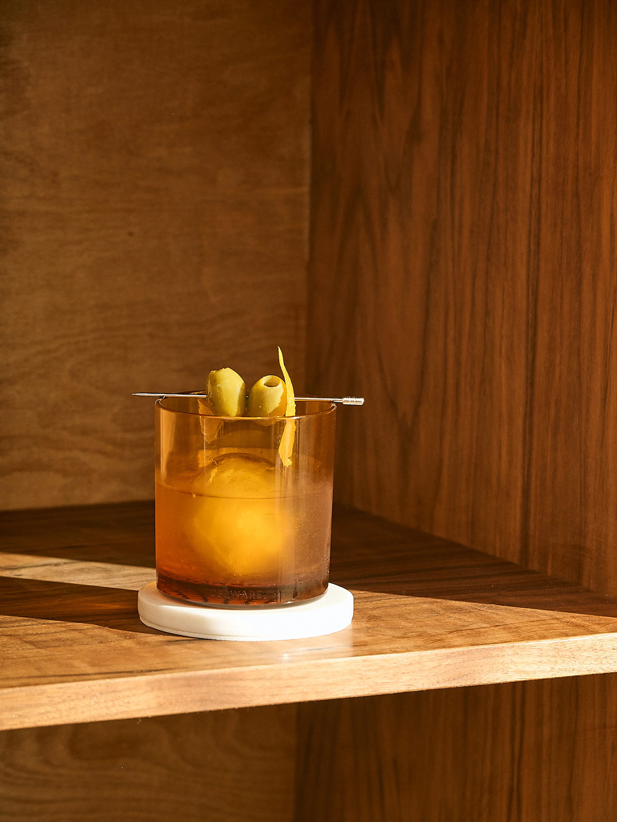 RESERVE 12oz Old Fashioned Color Series Tritan Copolyester Glass Amber