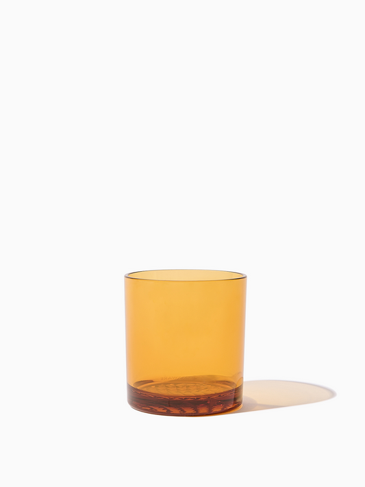 RESERVE 12oz Old Fashioned Color Series Tritan Copolyester Glass Amber