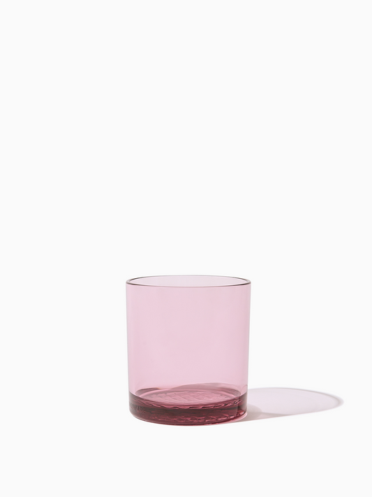 RESERVE 12oz Old Fashioned Color Series Tritan Copolyester Glass Blush - Bulk