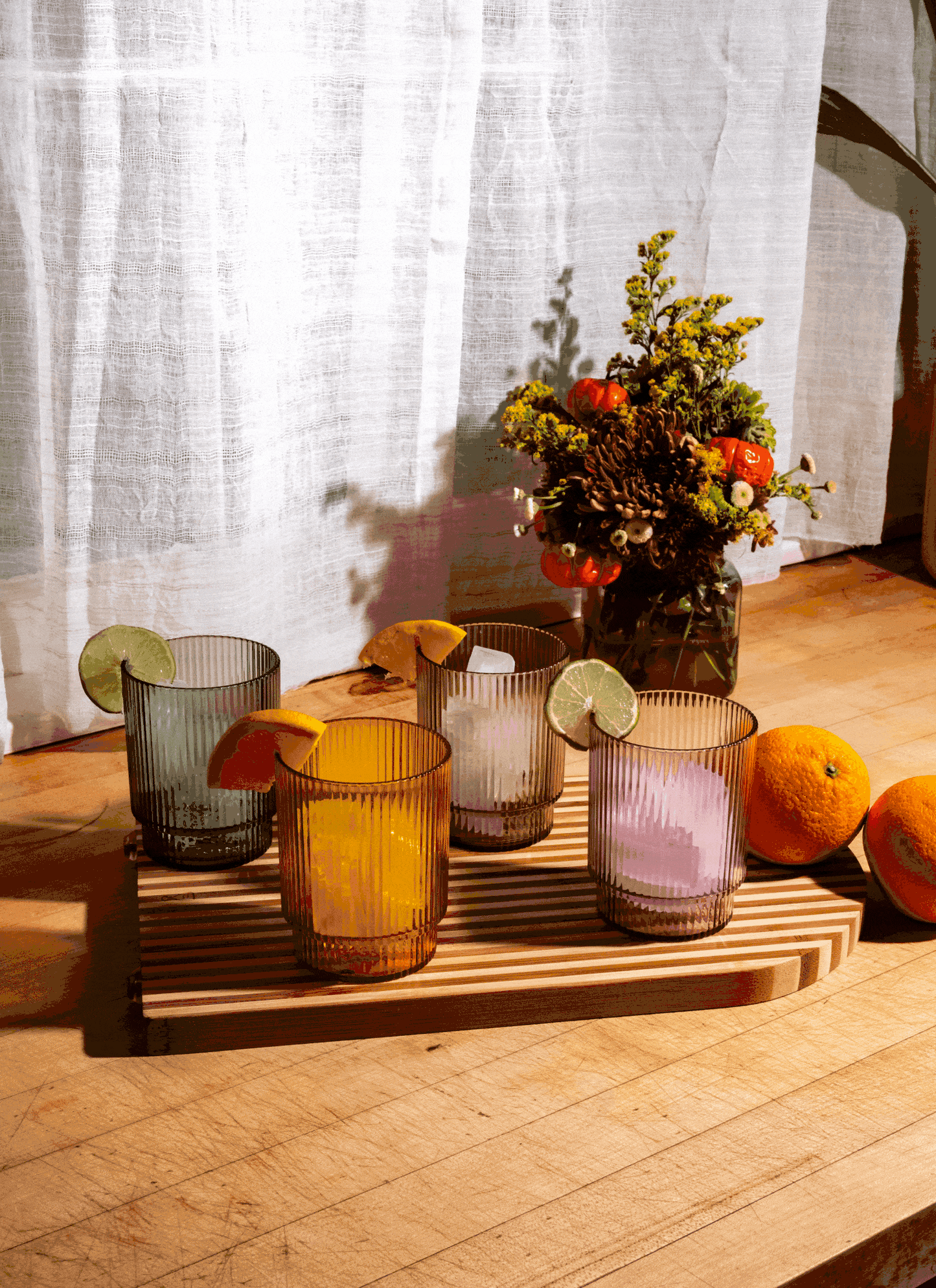 MSRP RESERVE 12oz Fluted Tumbler - Mixed Color Set