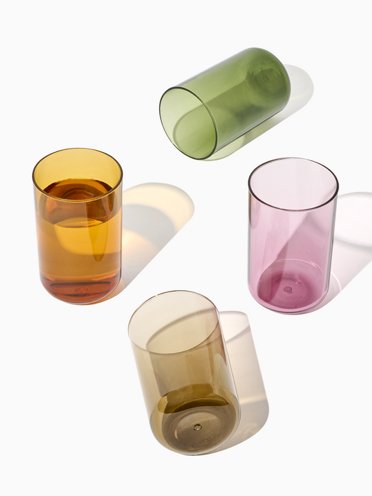 RESERVE 10oz Tumbler Tritan Copolyester Glass - Mixed Color Set - Bulk