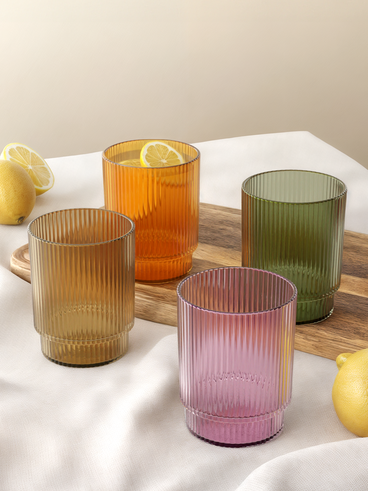MSRP RESERVE 12oz Fluted Tumbler - Mixed Color Set