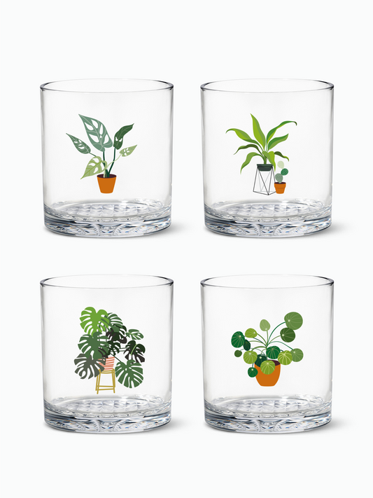 Plant Mom - RESERVE 12oz Old Fashioned Tritan Copolyester Glass