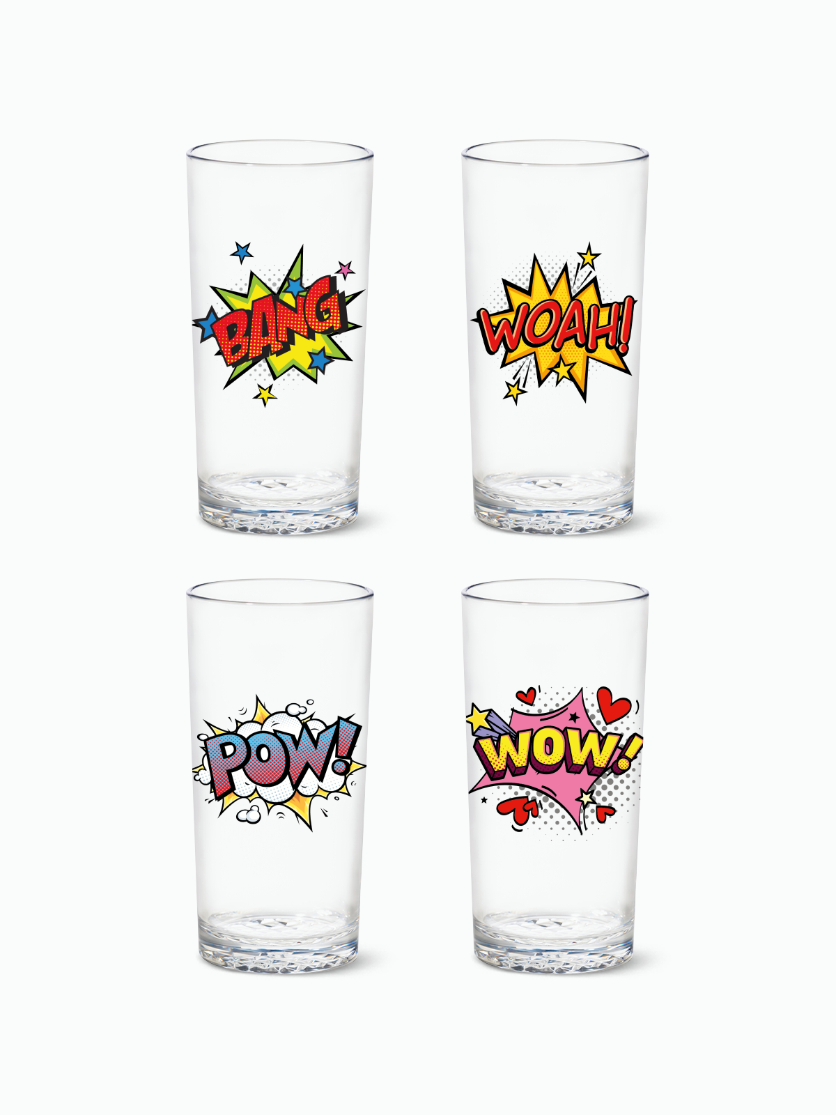 Pop Art - RESERVE 14oz Highball Tritan Copolyester Glass