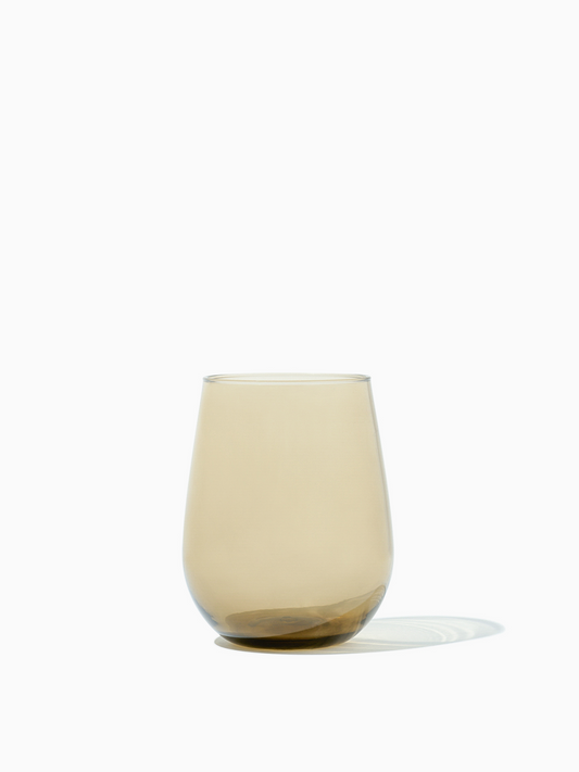 RESERVE 16oz Stemless Wine Color Series Tritan Copolyester Glass Smoke