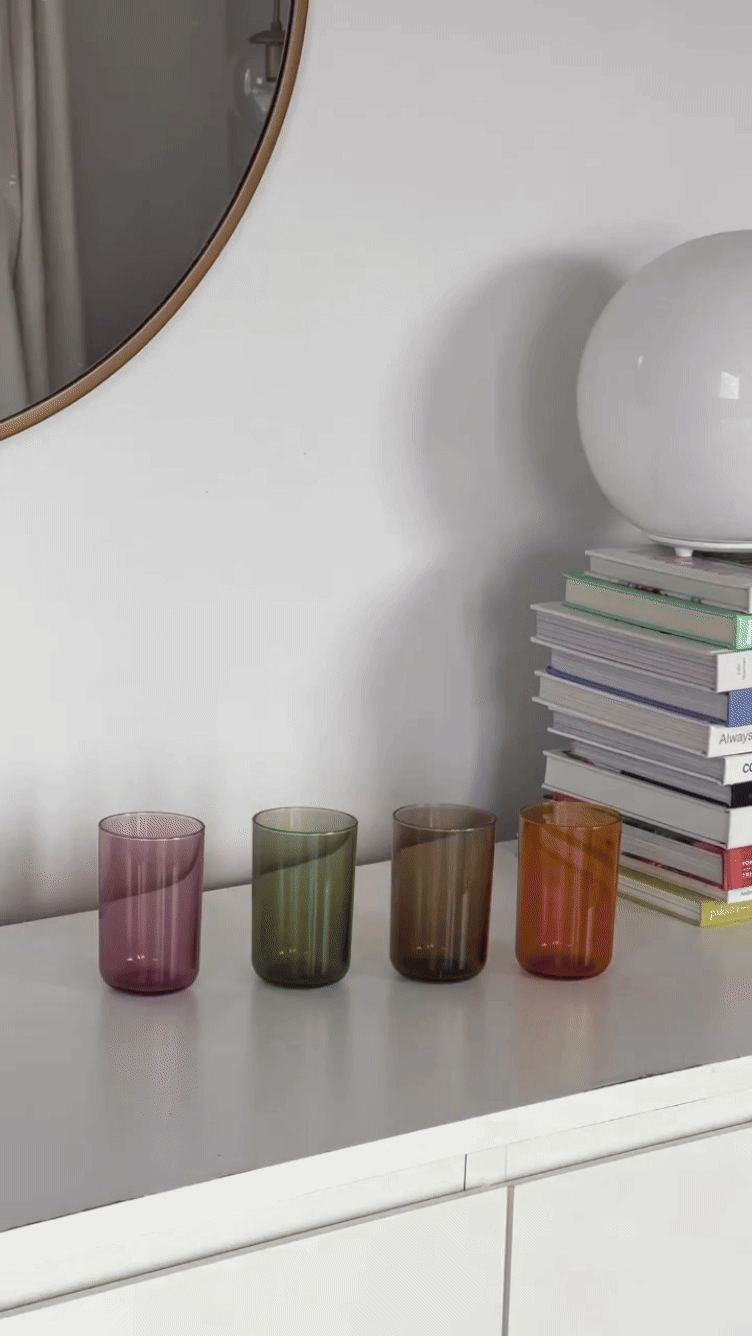 RESERVE 10oz Tumbler Tritan Copolyester Glass - Mixed Color Set